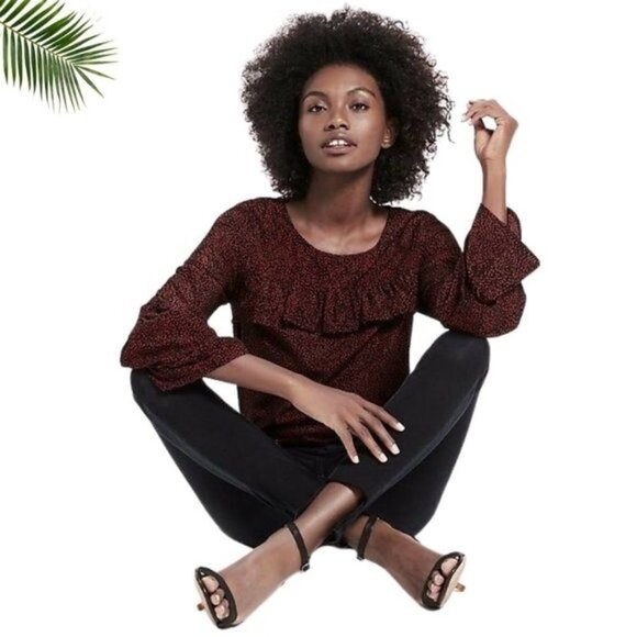 Lucky Brand Tops - Lucky Brand Womens Printed jacquard Top Size XS/S NWT